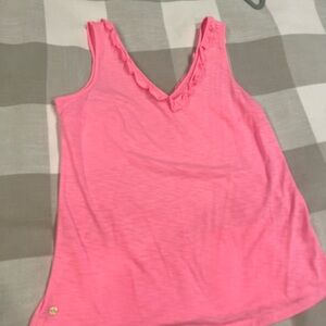 Lilly Pulitzer Vibrant Pink Tank Top
